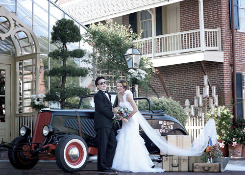 Storybook Shoot - The Conservatory Garden Wedding Venue, St. Louis, MO